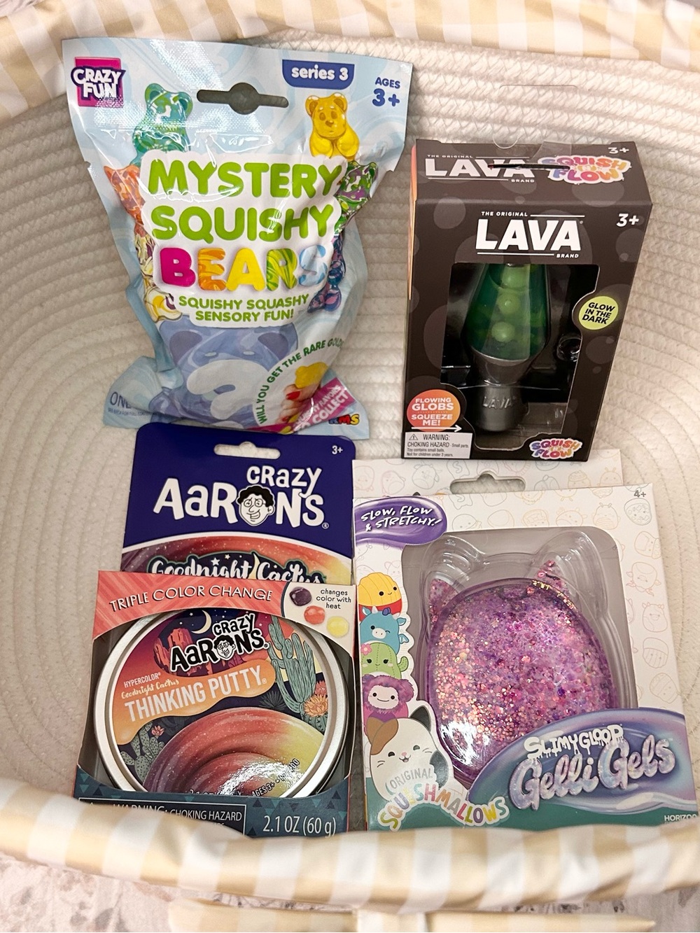 Squishy Sensory Bundle - NeeDoh , RMS , Squishmallow , and Crazy Aaron’s